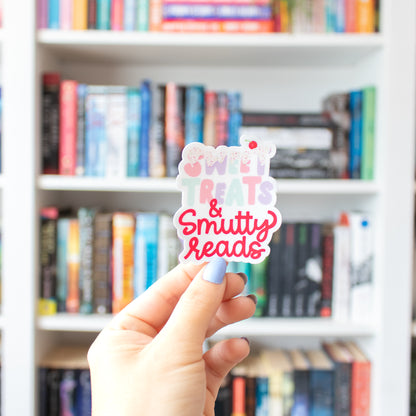 Sweet Treats & Smutty Reads - Vinyl Sticker