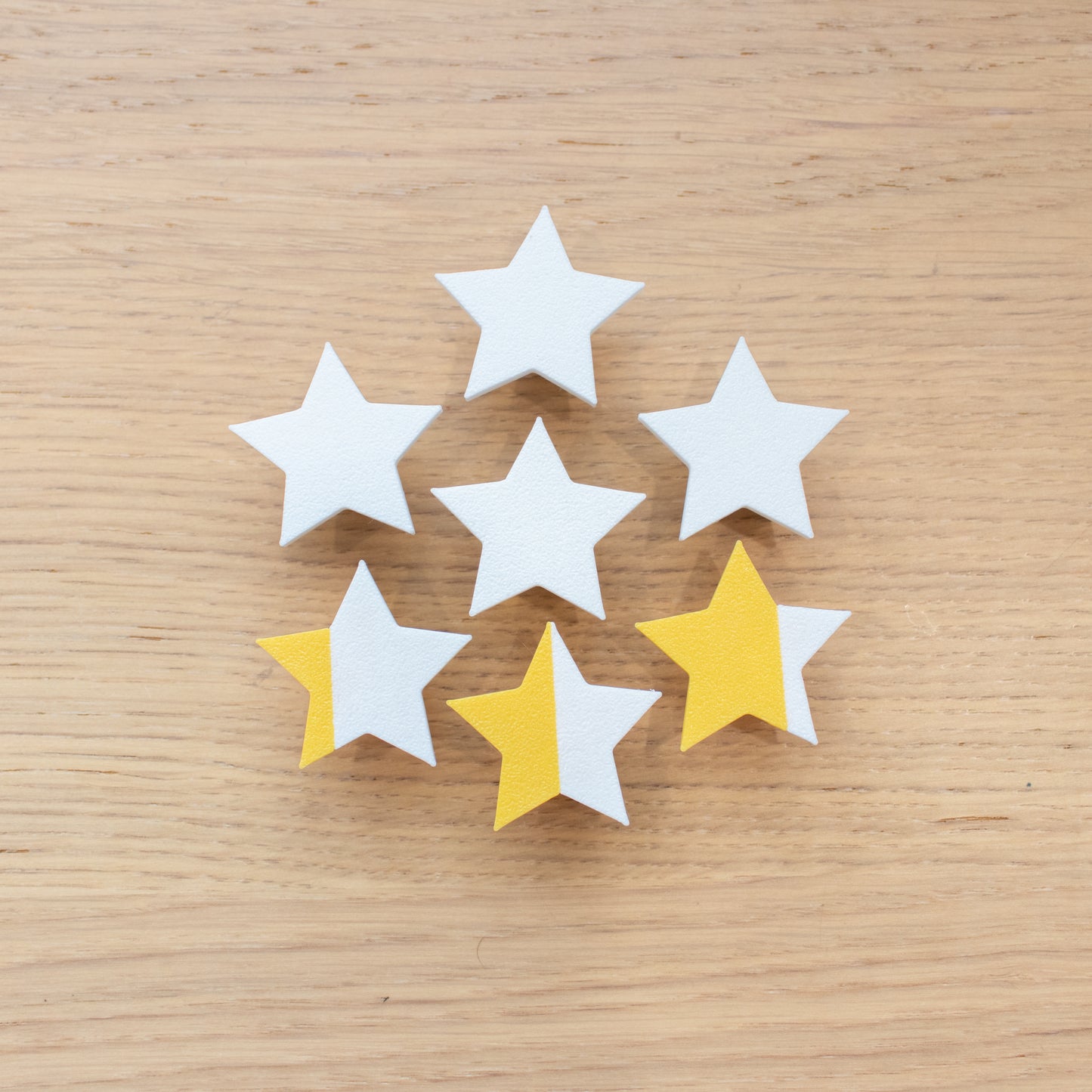 Adjustable Star Rating Add-On - 3D Printed Set