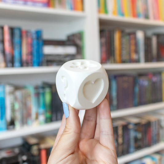 Roll for Genre Die - 3D Printed Shelf Decor
