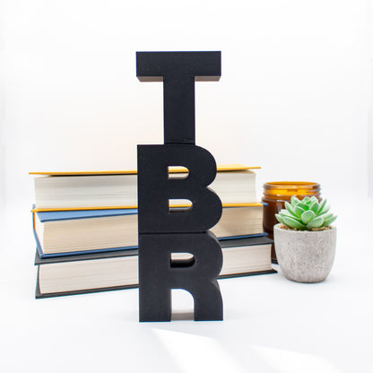 TBR 3D Printed Shelf Decor