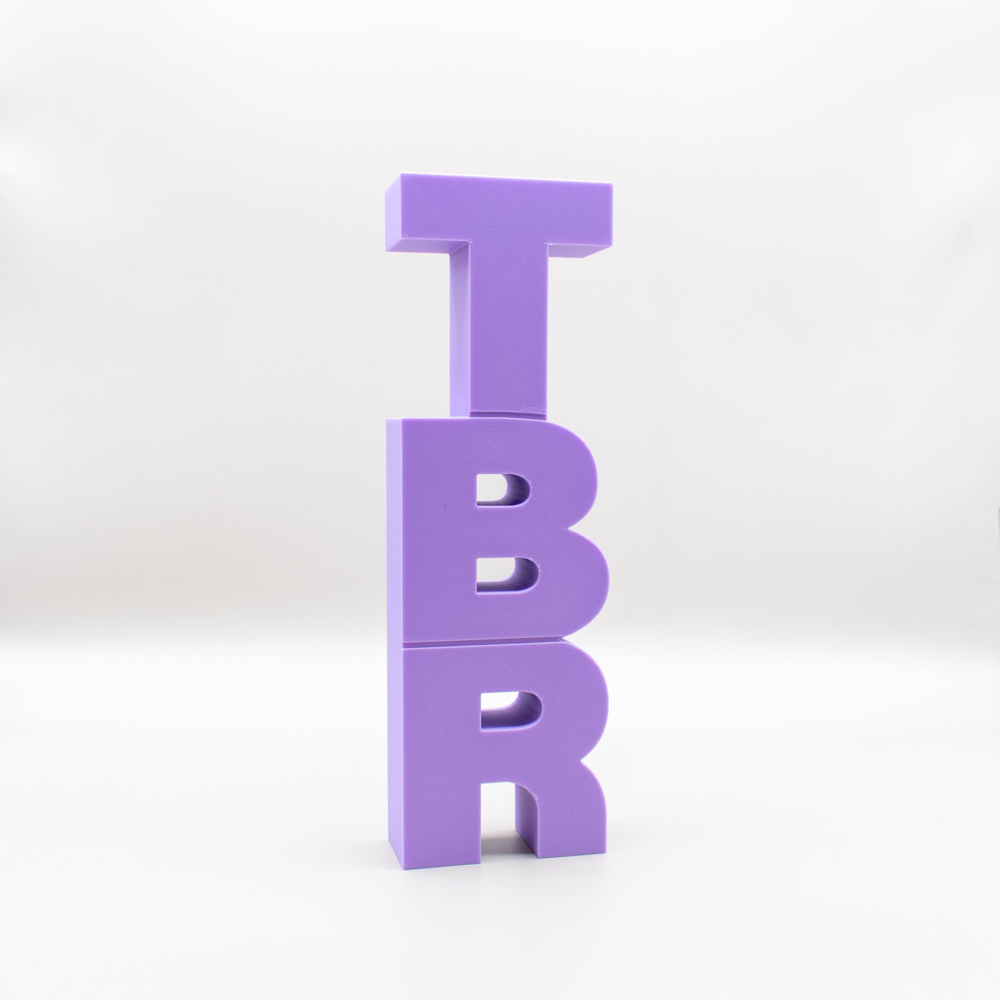 TBR 3D Printed Shelf Decor