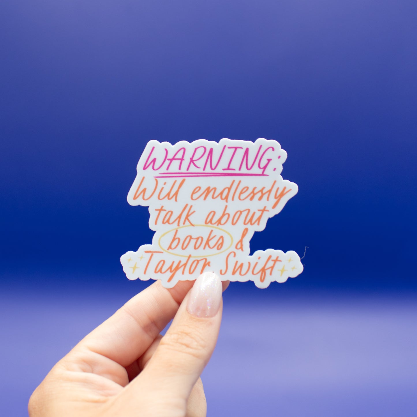 Will Endlessly Talk - Vinyl Sticker