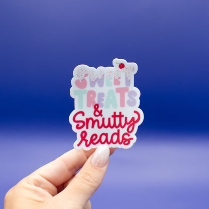 Sweet Treats & Smutty Reads - Vinyl Sticker