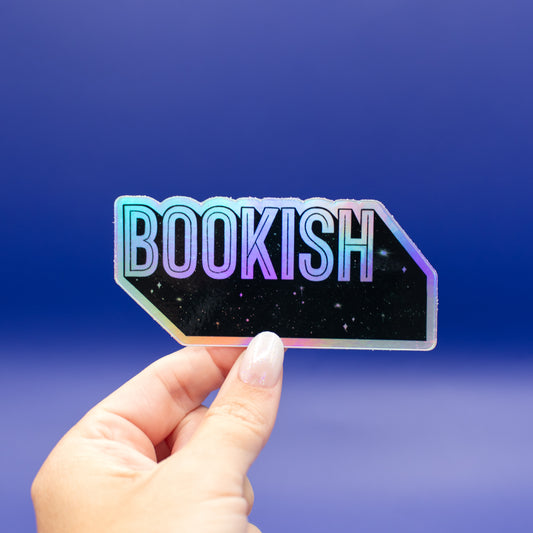 Bookish - HOLOGRAPHIC - Vinyl Sticker