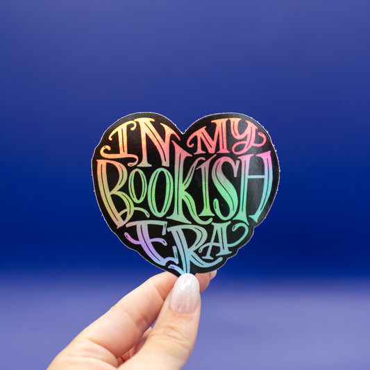 In My Bookish Era - Holographic - Vinyl Sticker