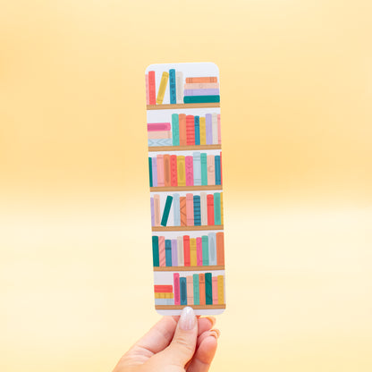 Bright Bookshelf Bookmark