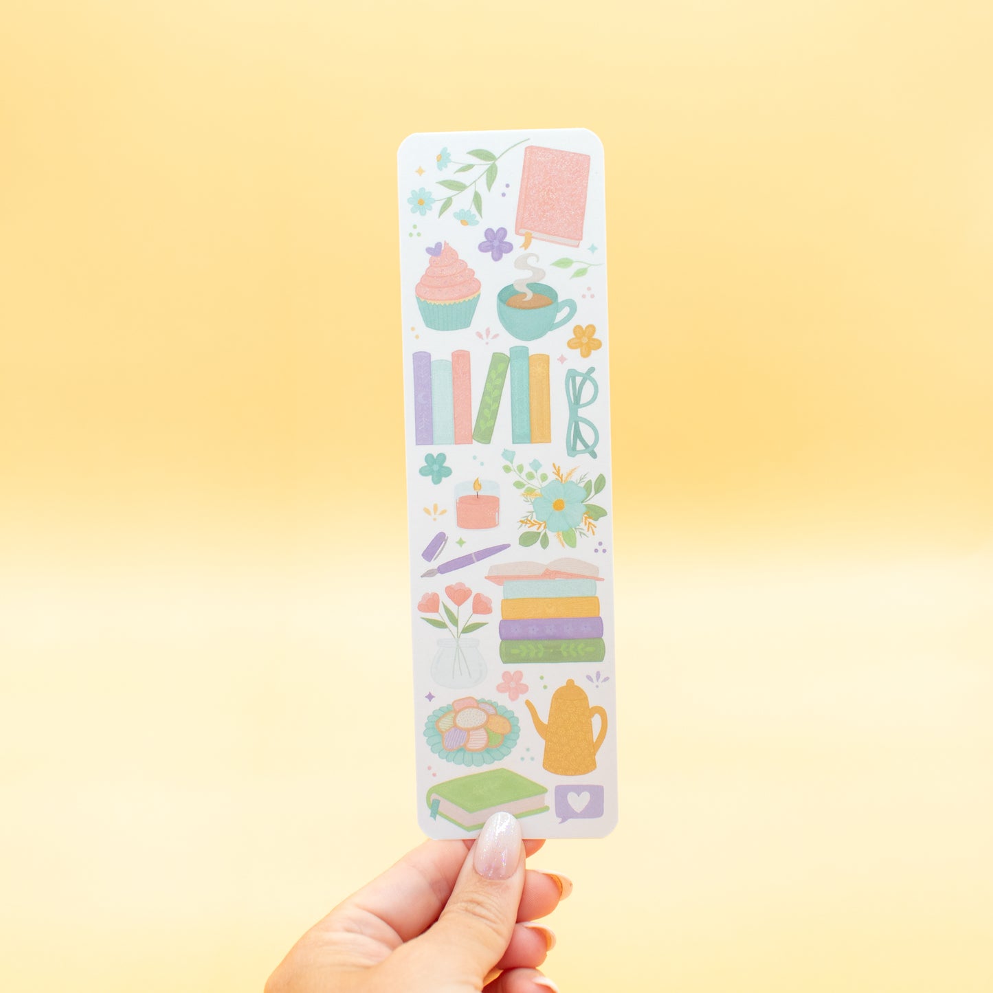 Bookish Tea Party Bookmark
