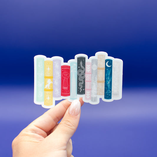 Bookish Eras- Vinyl Sticker