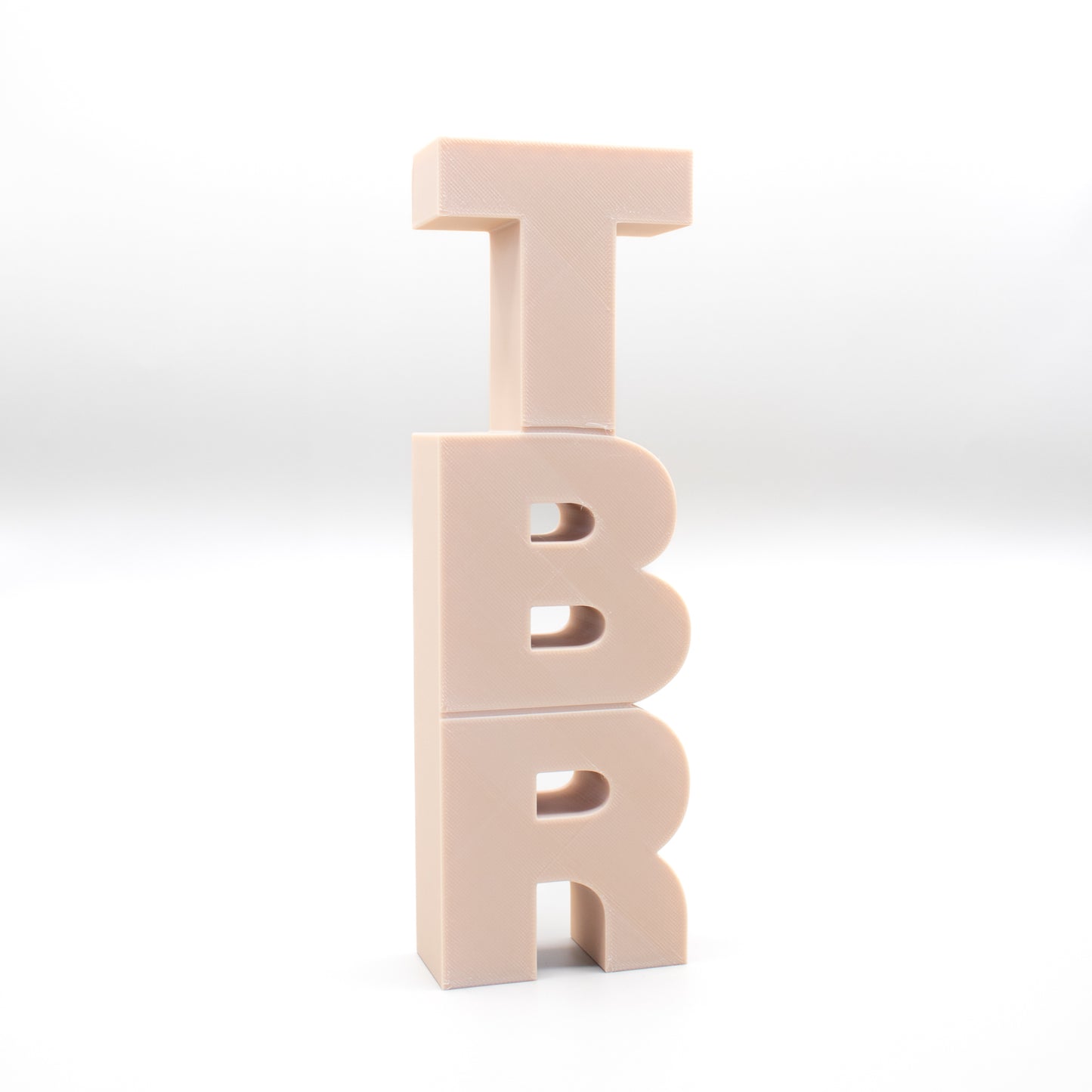 TBR 3D Printed Shelf Decor