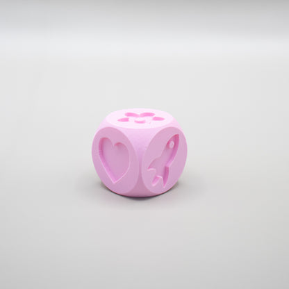 Roll for Genre Die - 3D Printed Shelf Decor