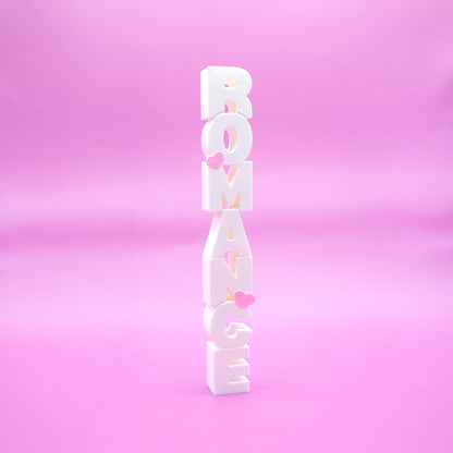 Romance- 3D Printed Shelf Decor