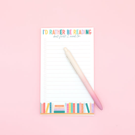 Rather Be Reading - Notepad