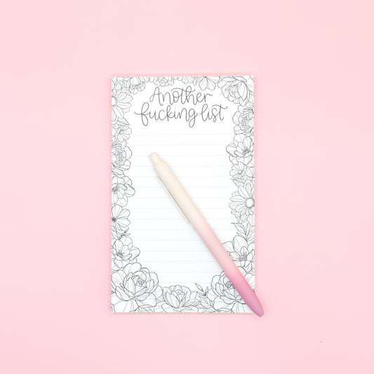 Another F*ing List - Notepad