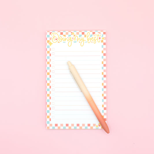 Doing My Best - Notepad