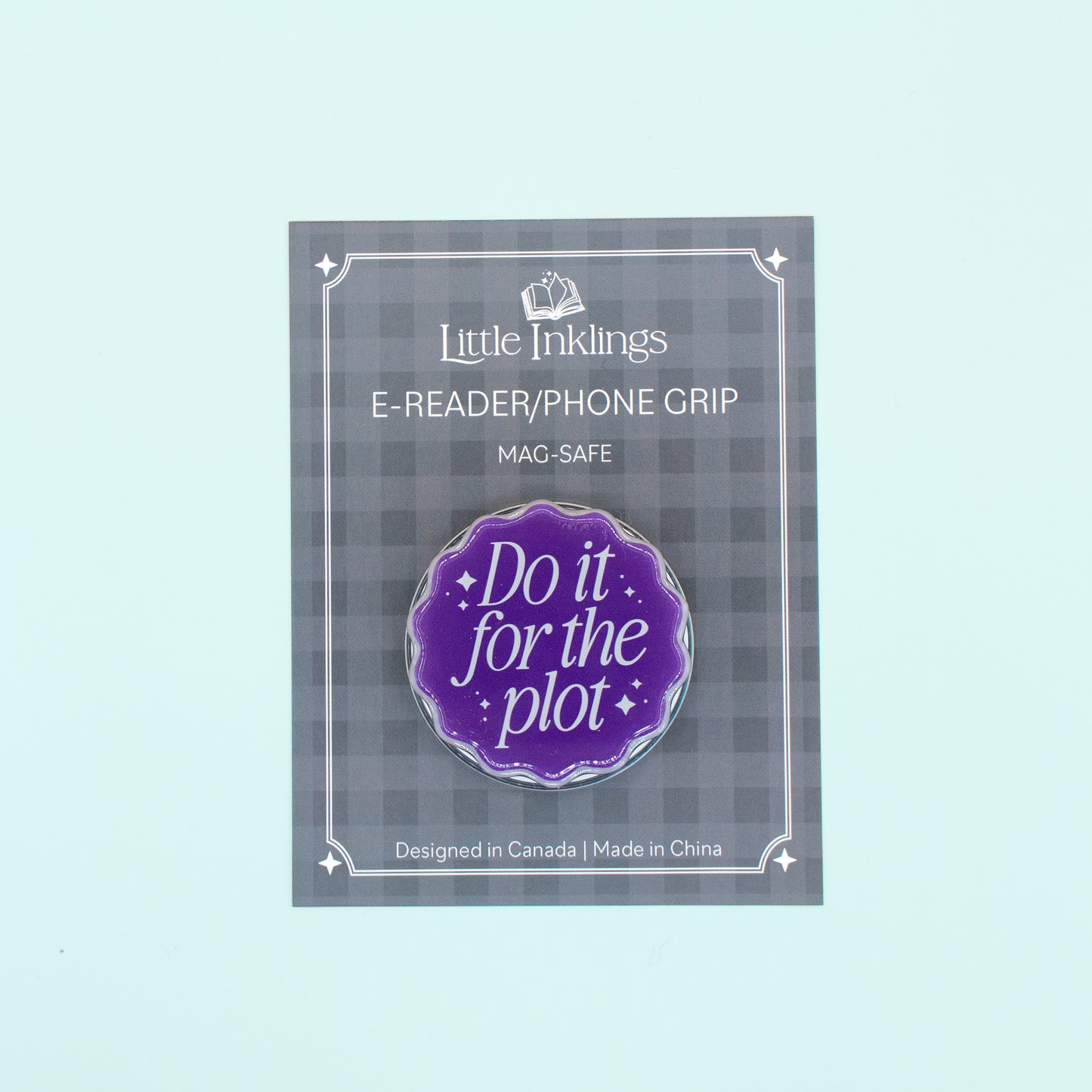 Do It For the Plot - Phone/E-Reader Grip