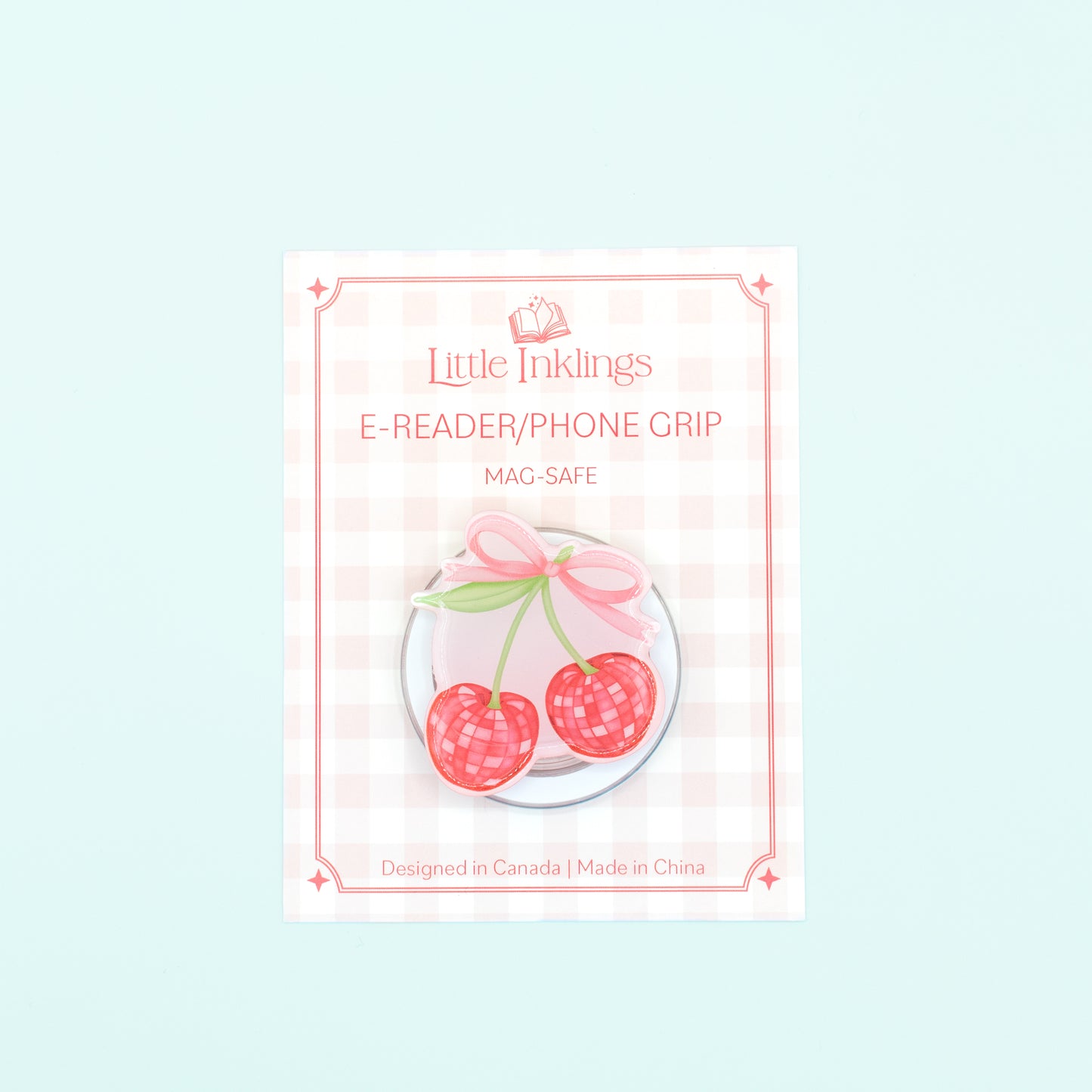 Disco Cherries - Phone/E-Reader Grip