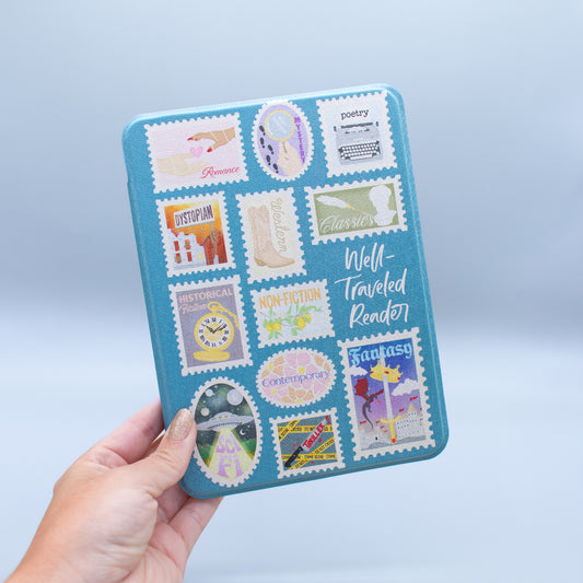 Well-Traveled Reader Kindle Case