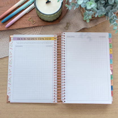 Always Fully Booked 2026 Planner - Bookish Frames - VERTICAL Layout