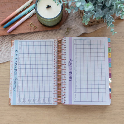 Always Fully Booked 2026 Planner - Bookish Frames - VERTICAL Layout