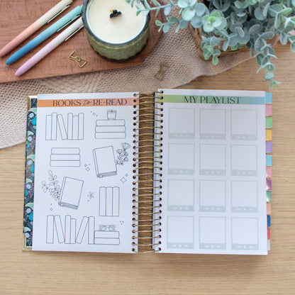 Always Fully Booked UNDATED Planner - Mystical Sword Cover