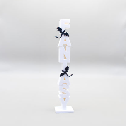 Fantasy - 3D Printed Shelf Decor