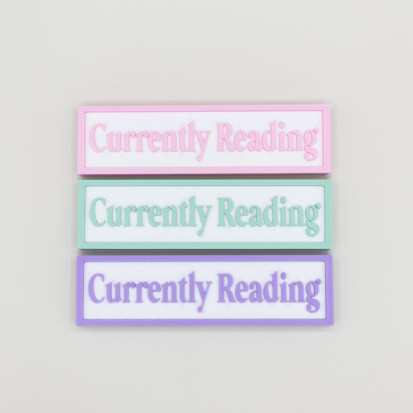 Currently Reading Front Plate for Book Stand - 3D Printed Add-On ...
