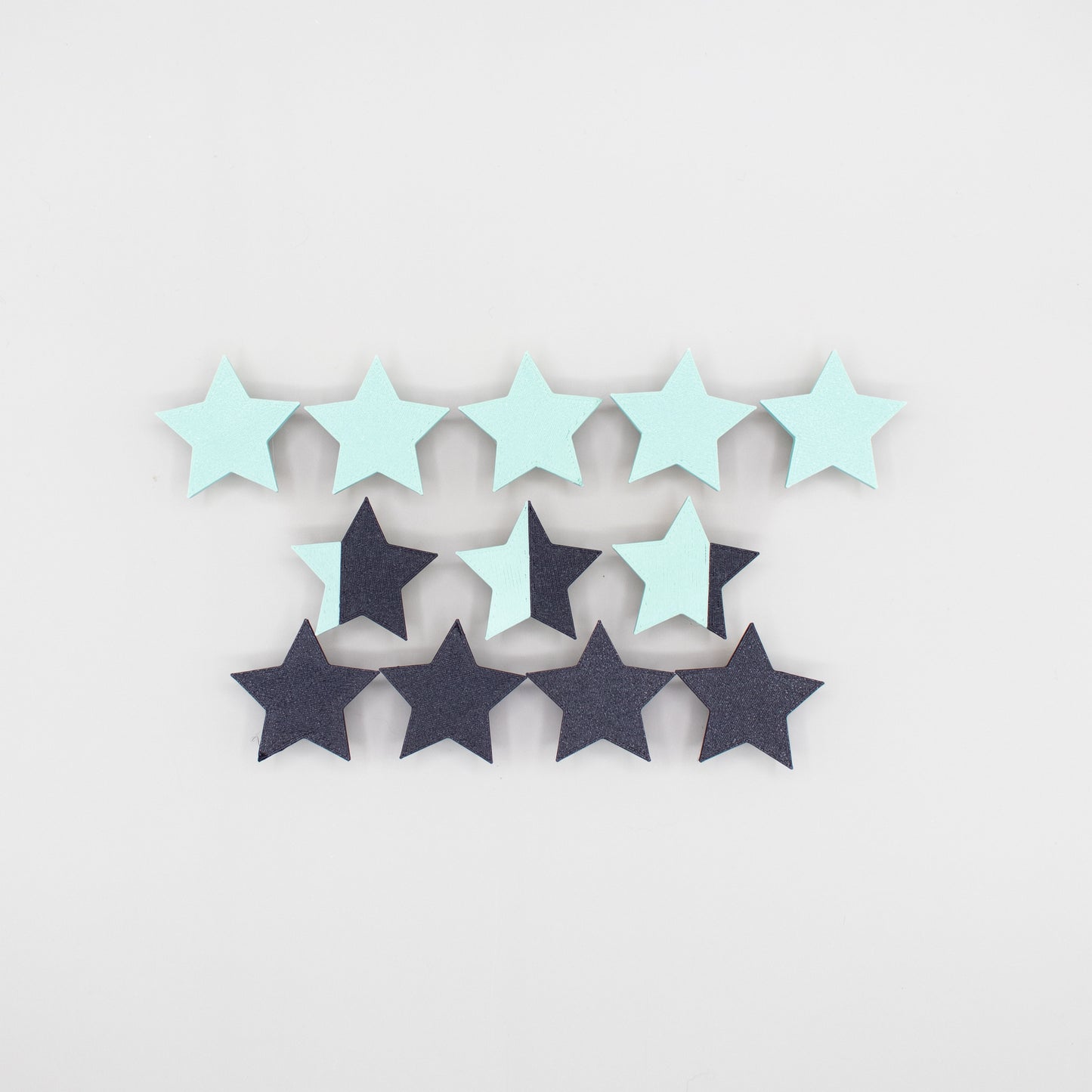 Adjustable Star Rating Add-On - 3D Printed Set