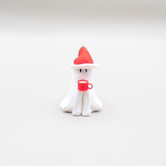 Holiday Ghost - 3D Printed Shelf Decor