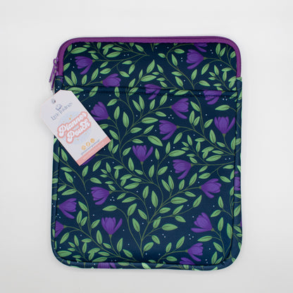 Planner Pouch - Purple Flowers