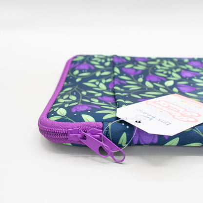 Planner Pouch - Purple Flowers