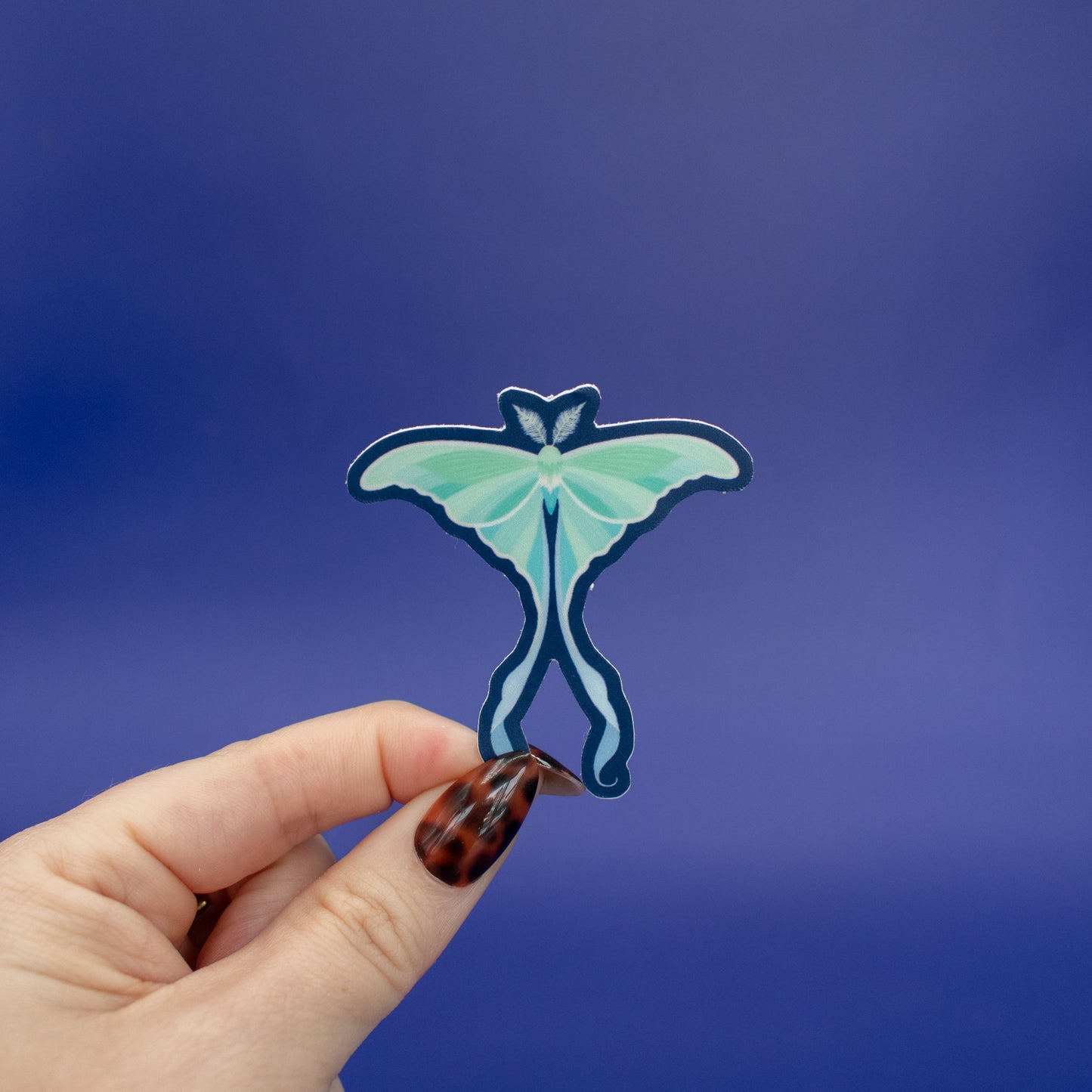 Luna Moth - Vinyl Sticker