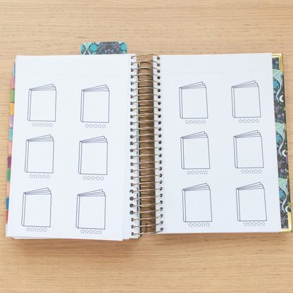 Blank Books Tracker for AFB/NC - DIGITAL PRINTABLE