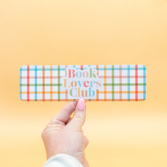 Book Lovers Club Bookmark