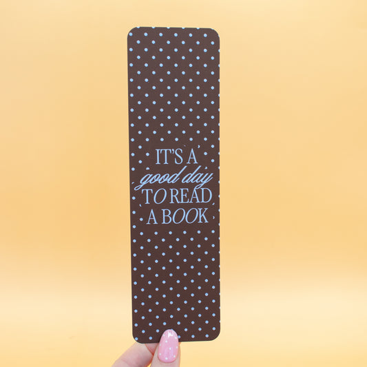 Good Day to Read a Book Bookmark