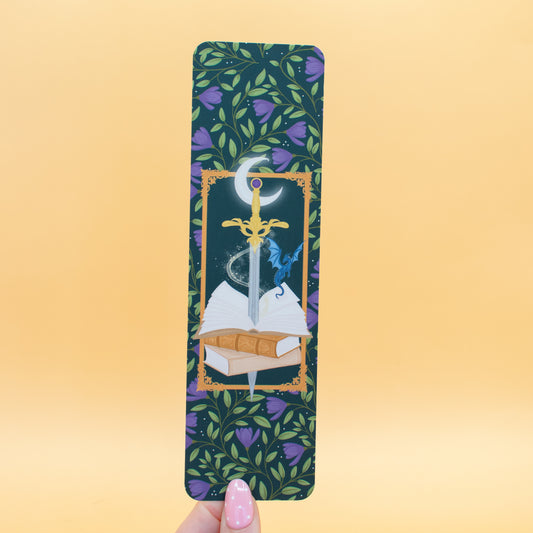 Sword & Books Bookmark
