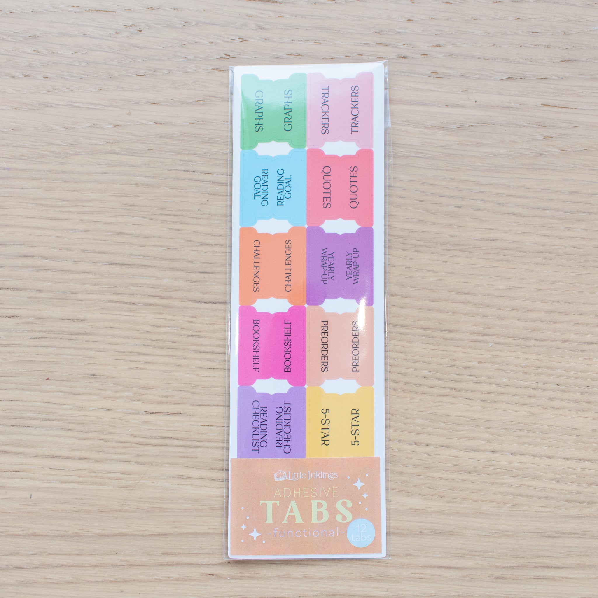 Adhesive Tabs - Functional – Little Inklings Design