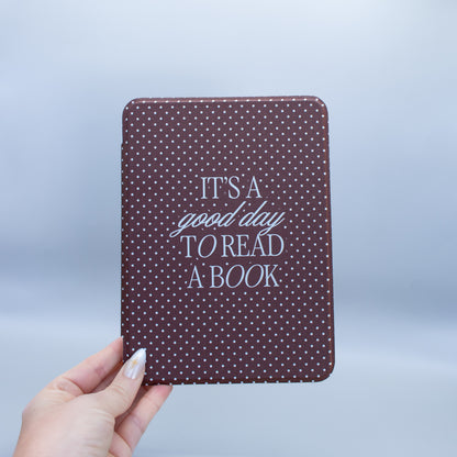 Good Day to Read a Book Kindle Case