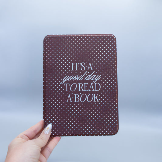 Good Day to Read a Book Kindle Case