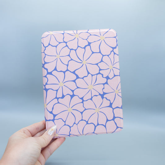 Pink Floral Pattern Kindle Case