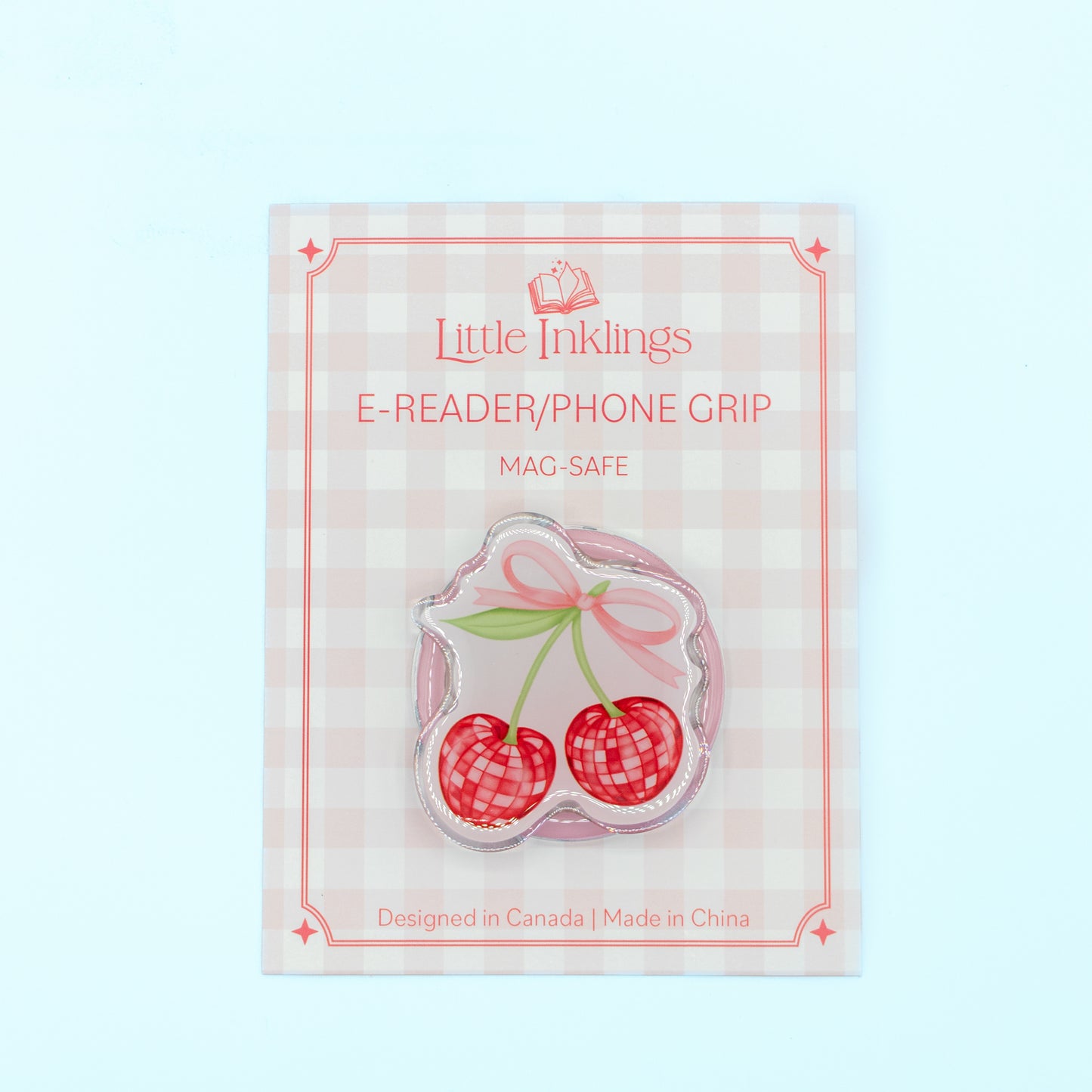 Disco Cherries - Phone/E-Reader Grip