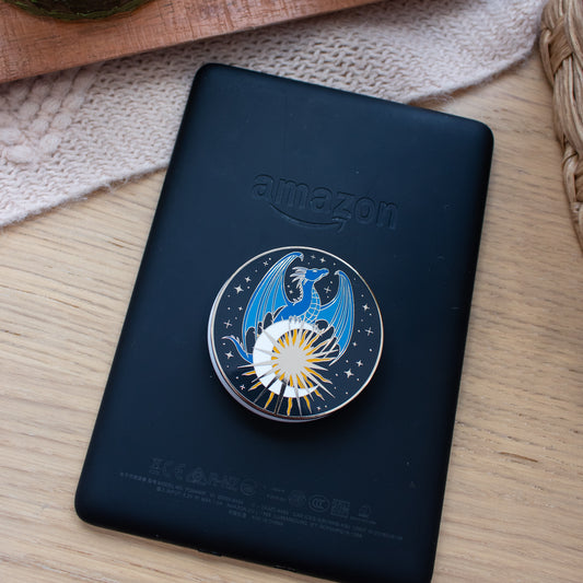 Majestic Dragon Phone/E-Reader Enamel Grip