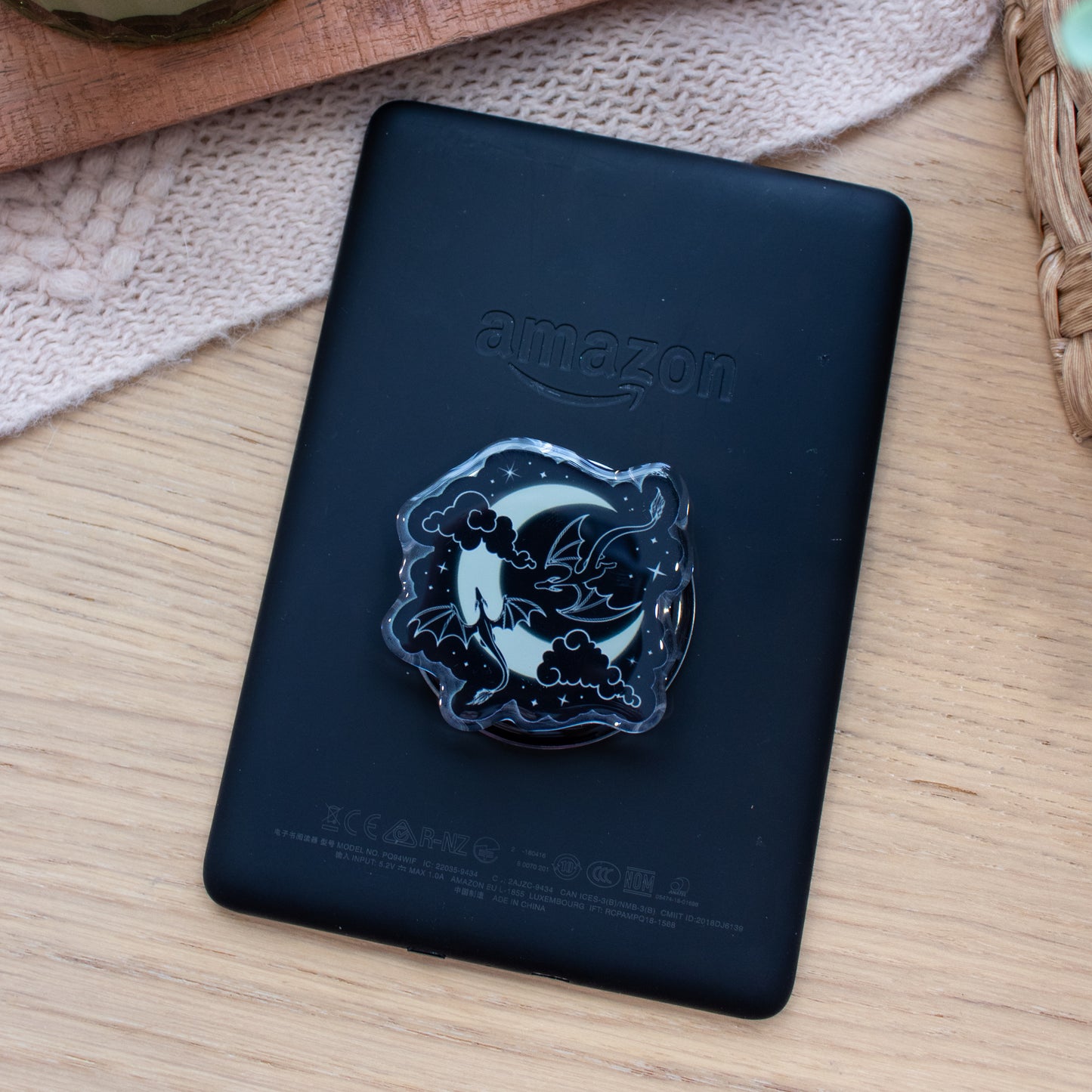 Moon and Dragons - Phone/E-Reader Grip