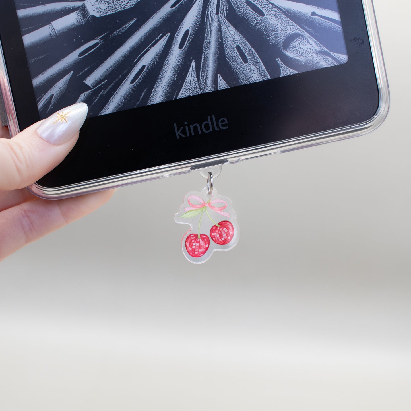 Disco Cherries - USB-C Charm