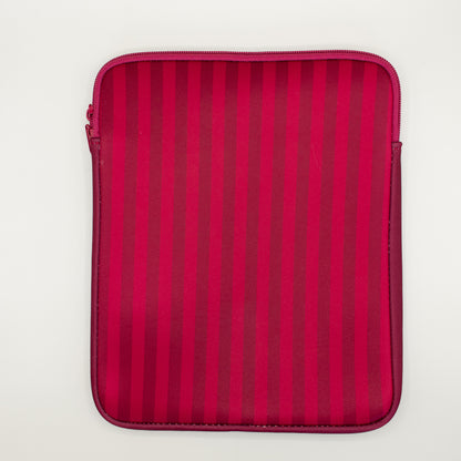 Book Pouch - Maroon Stripes