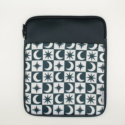 Book Pouch - Black Moon and Stars