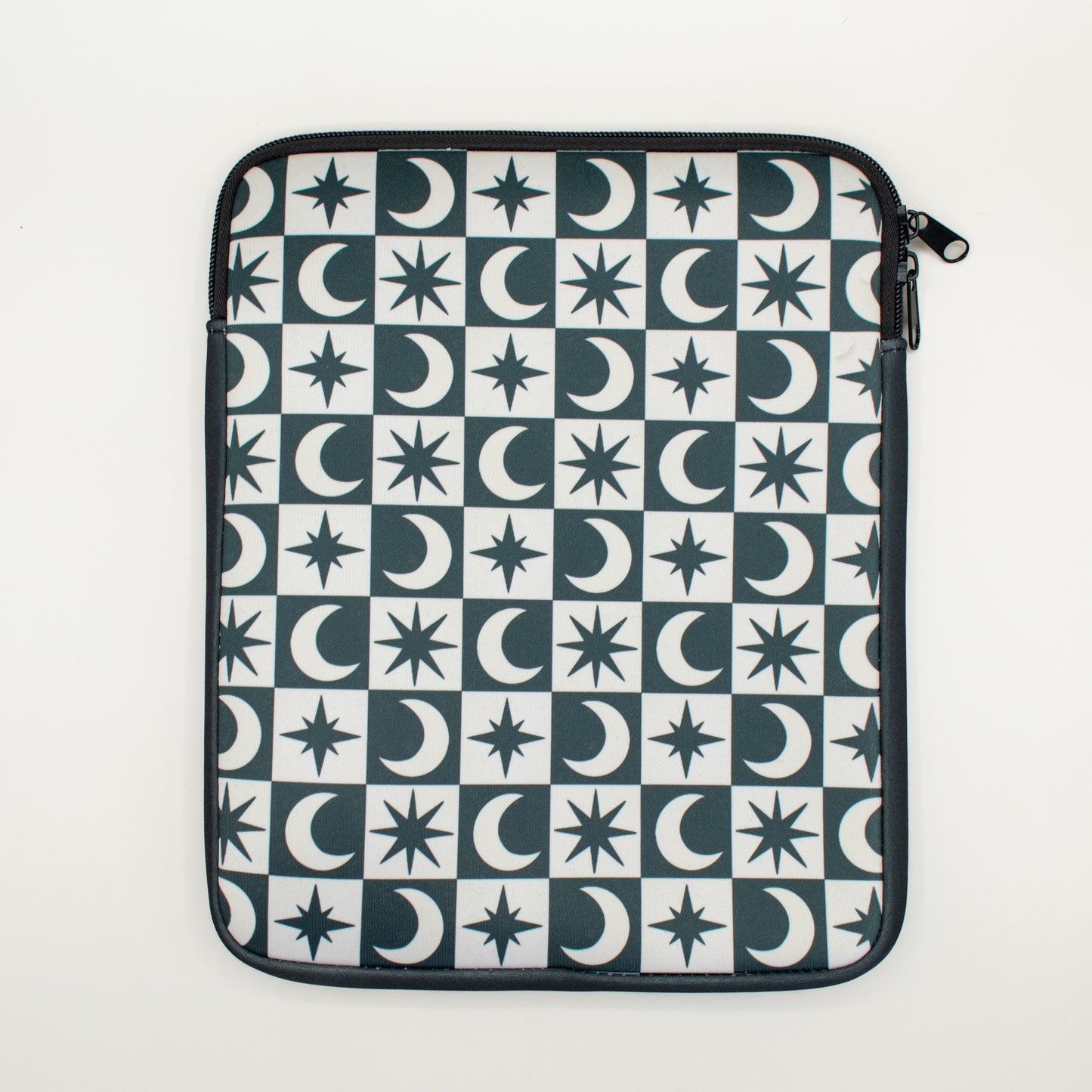 Book Pouch - Black Moon and Stars
