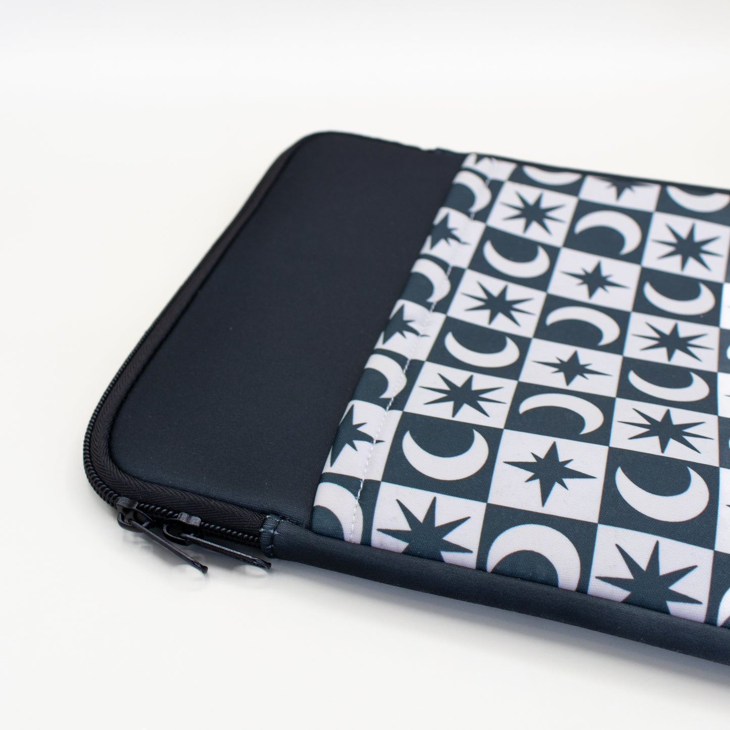 Book Pouch - Black Moon and Stars