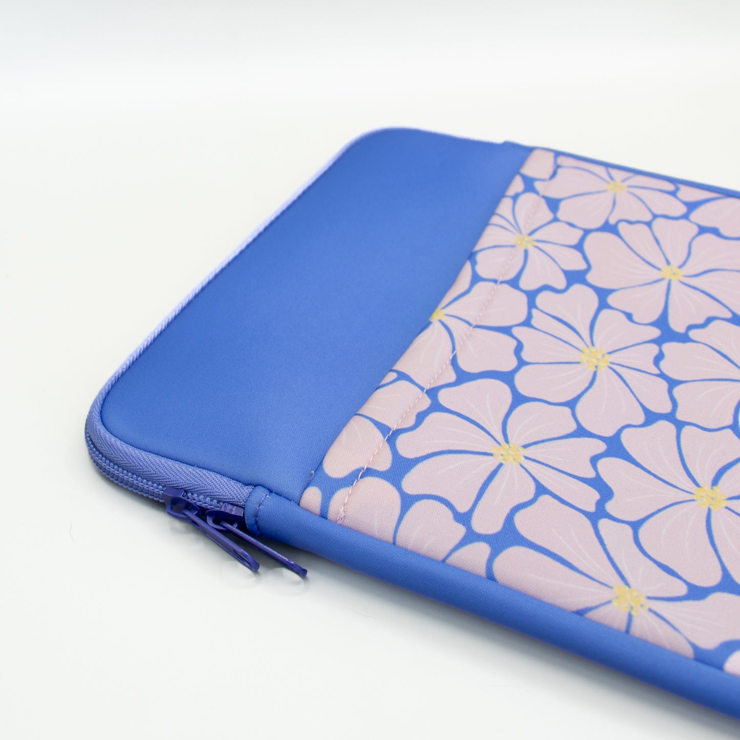Book Pouch - Pink Floral Pattern