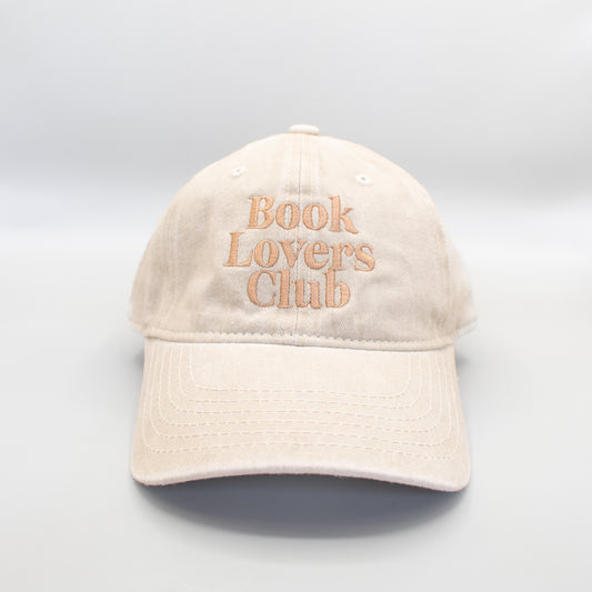 Book Lovers Club Embroidered Hat
