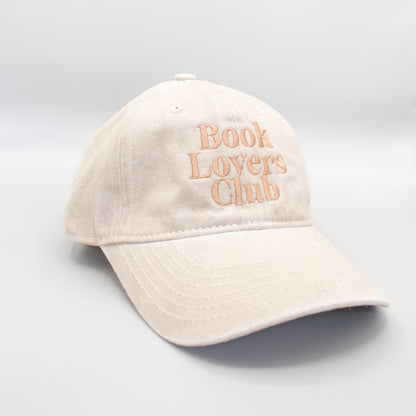 Book Lovers Club Embroidered Hat